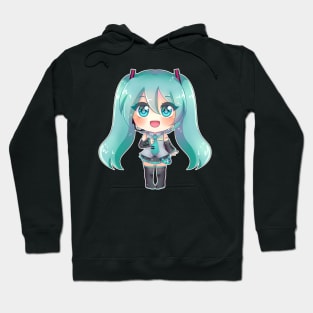 VOCALOID Hatsune Miku chibi Hoodie